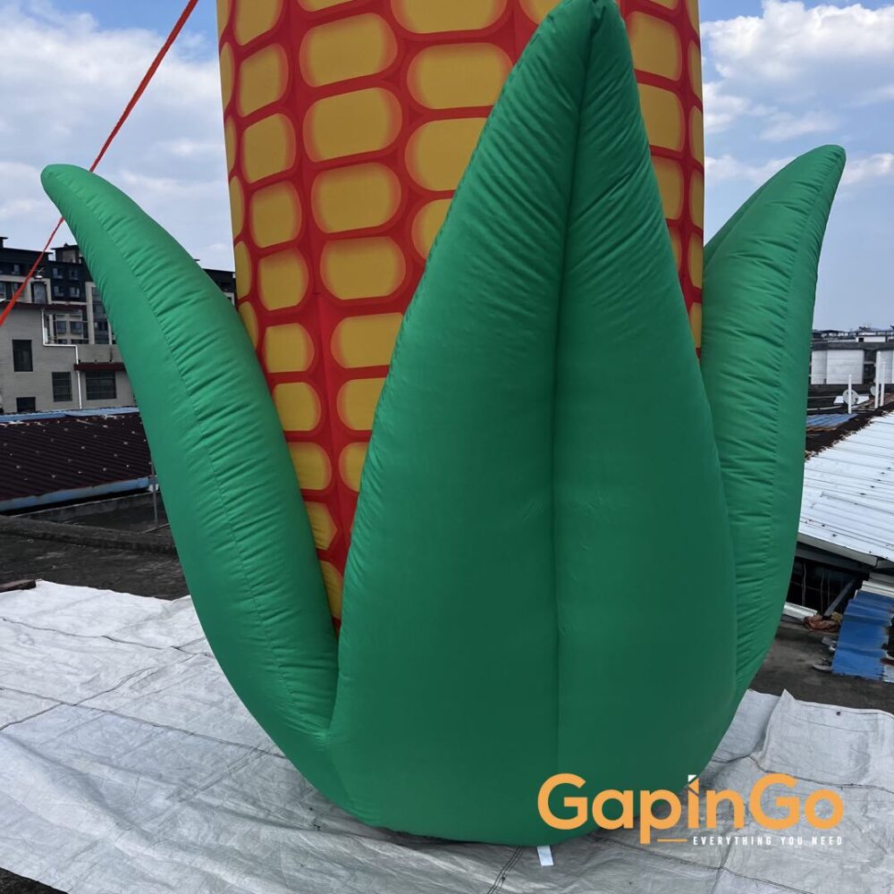 High Quality Giant Inflatable Corn Cob/Corn Replica Inflatable Maize Model with Air Blower for Sale