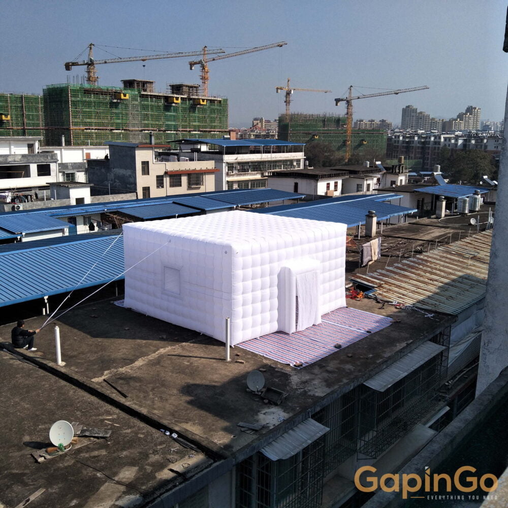 Portable Inflatable Cube Tent Marquee Air Square Tent for Party Trade Show