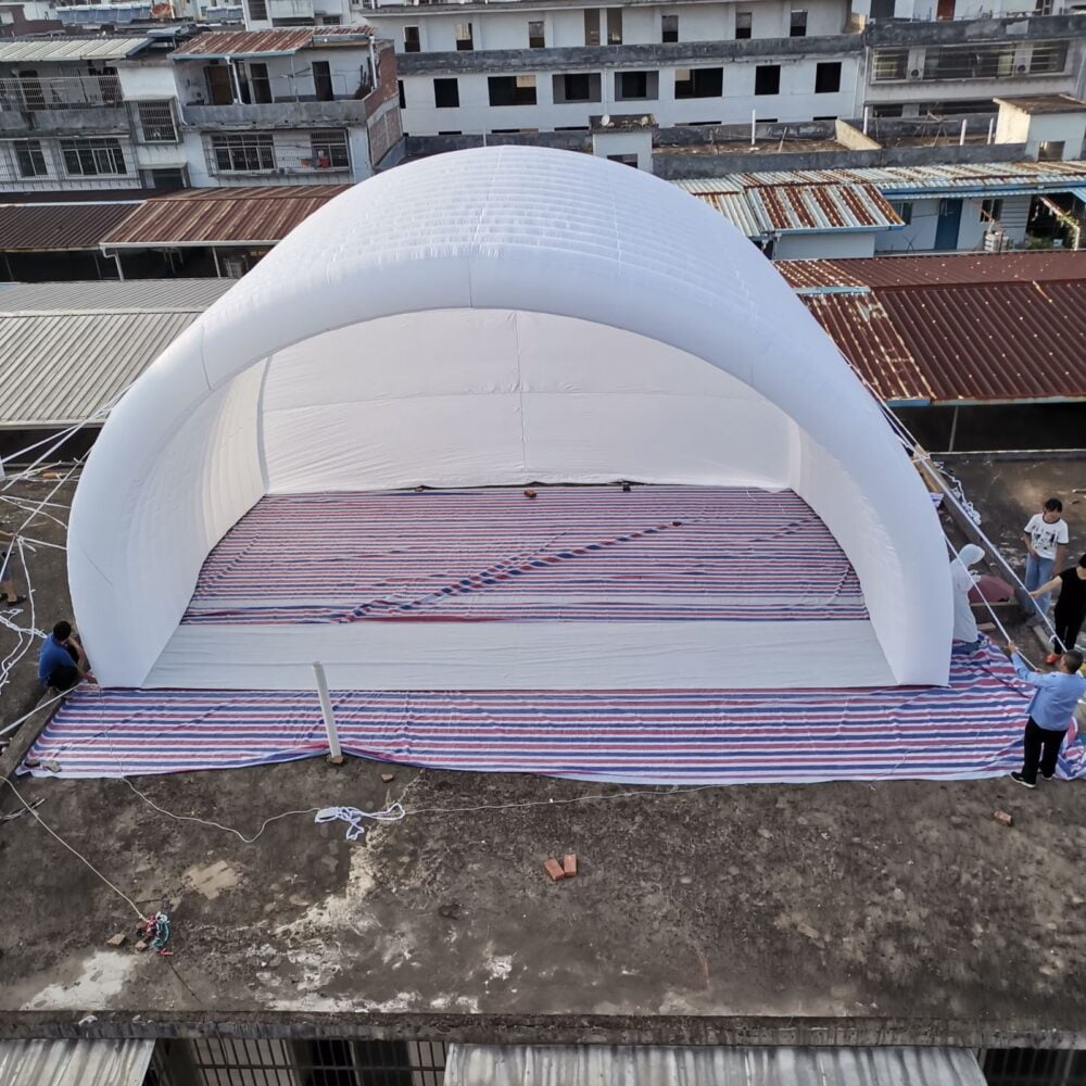 Inflatable Stage Tent Portable Roof Cover Shelter Event Canopy Outdoor
