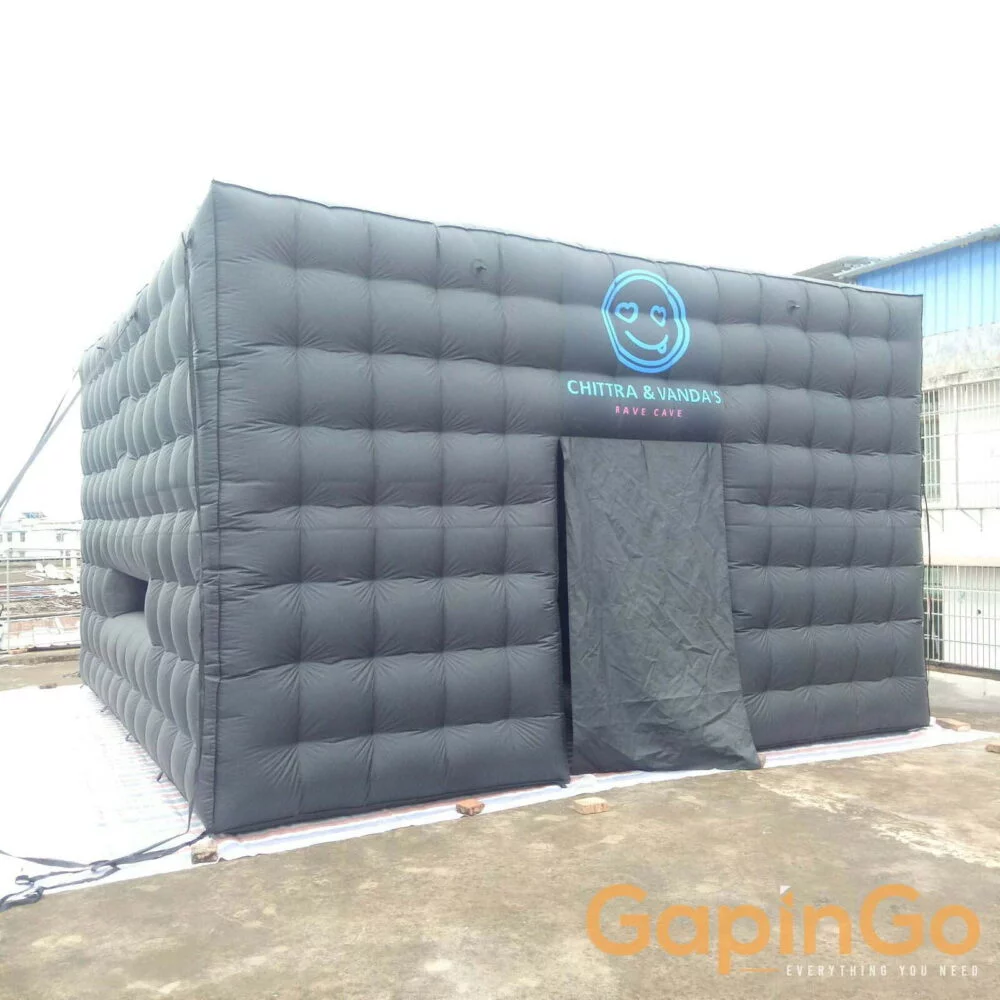 Inflatable Customized Cube party Tent wth Free Air Blower