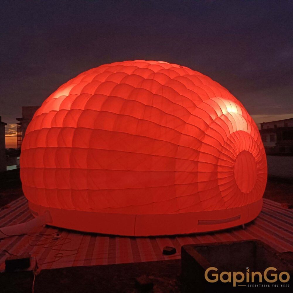 Led Dome Inflatable Luna Model Event Party Tent Dj Booth Shelter Free Blower