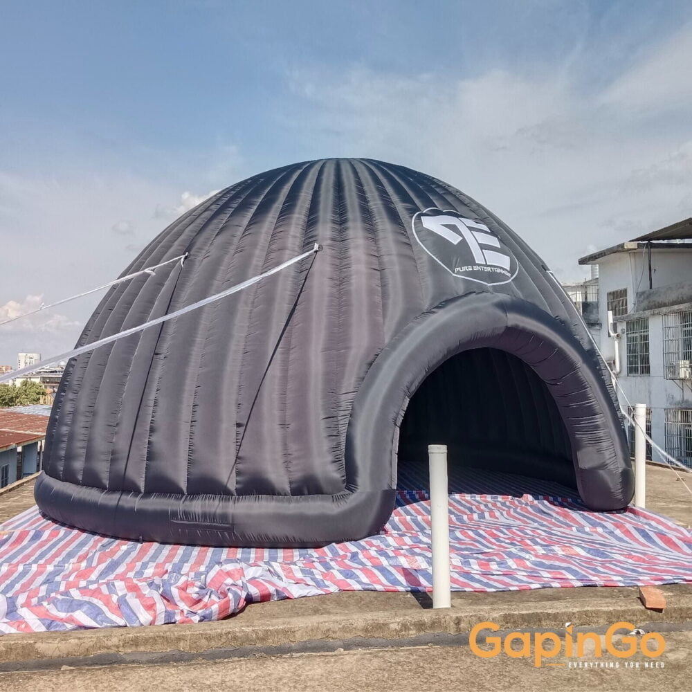 26.2ft Inflatable Dome Tent Igloo Disco DJ Booth Party Pavilion Tent Bar House