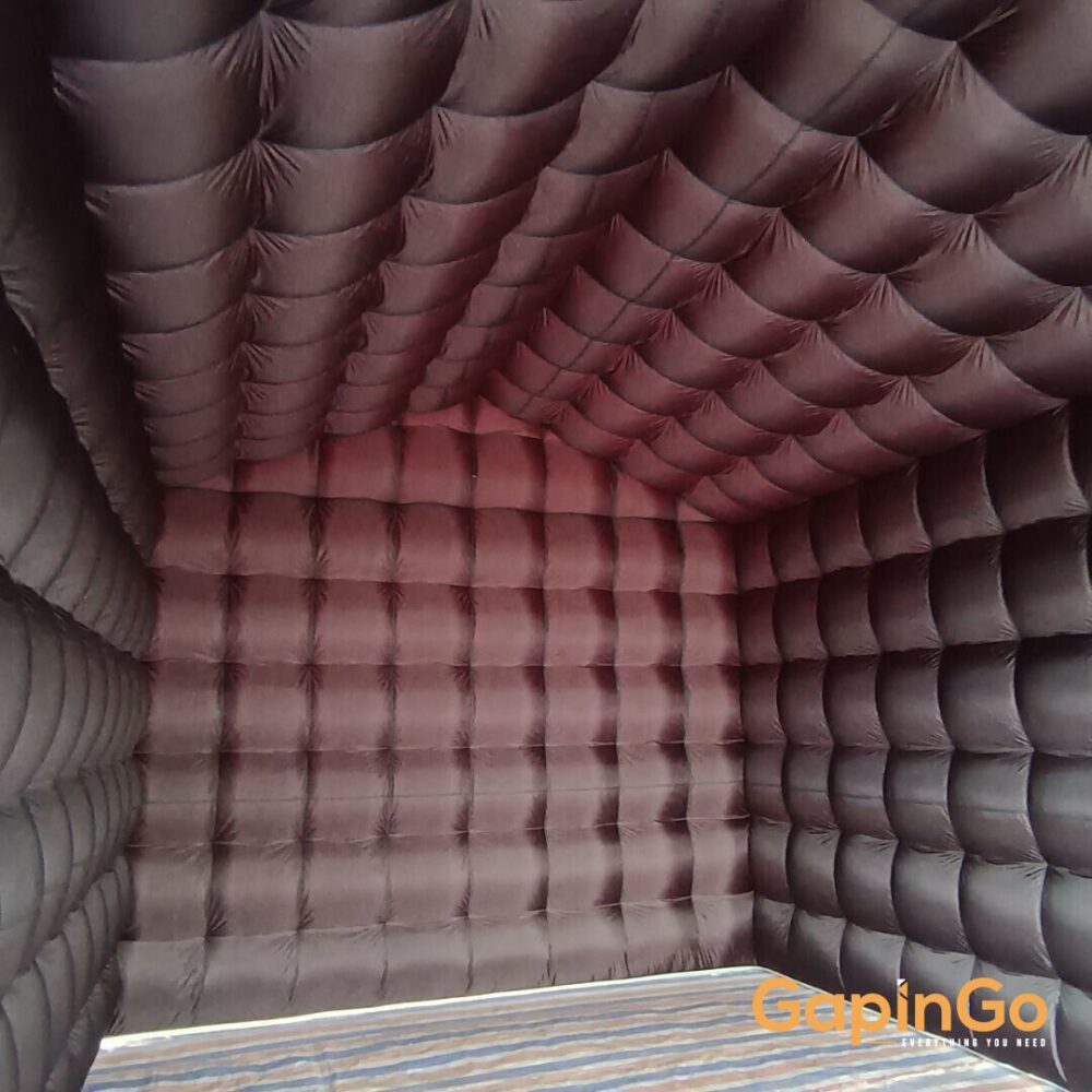19Ft*13Ft*11Ft Portable Inflatable Cinema Tent with Movie Screen for Family Gath