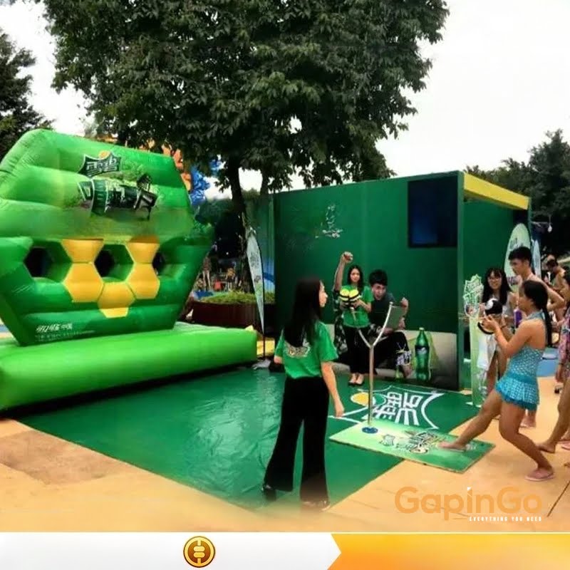 inflatable football / basketball shooting games outdoor games for physical exercise sport toy