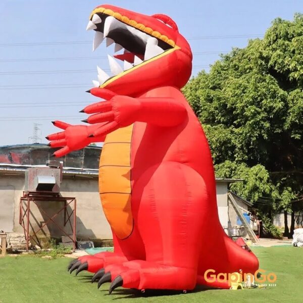 Advertising 20ft Tall Giant Inflatable Dinosaur Balloon For Event Decoration Custom 6m Height Blow Up Tyrannosaurus Toys