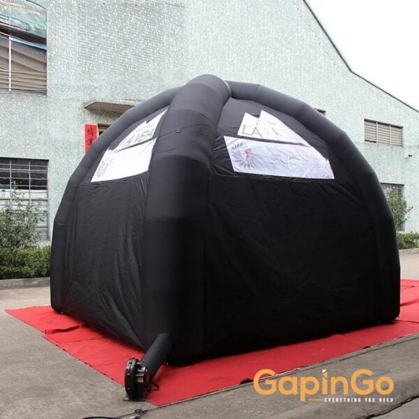 4x4x4 Meters Inflated Canopy With Logo For Event / Outdoor Use Inflatable Advertising Tent