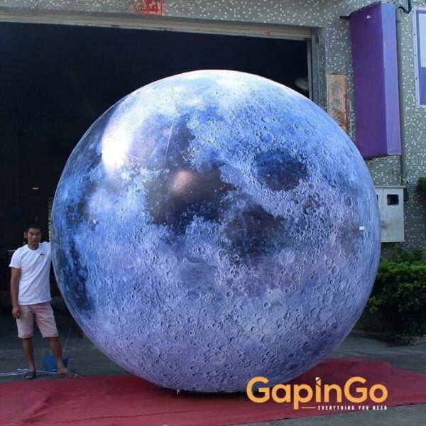 10ft. Inflatable Moon Ball, 3m Dia. Moon Balloon Inflatables