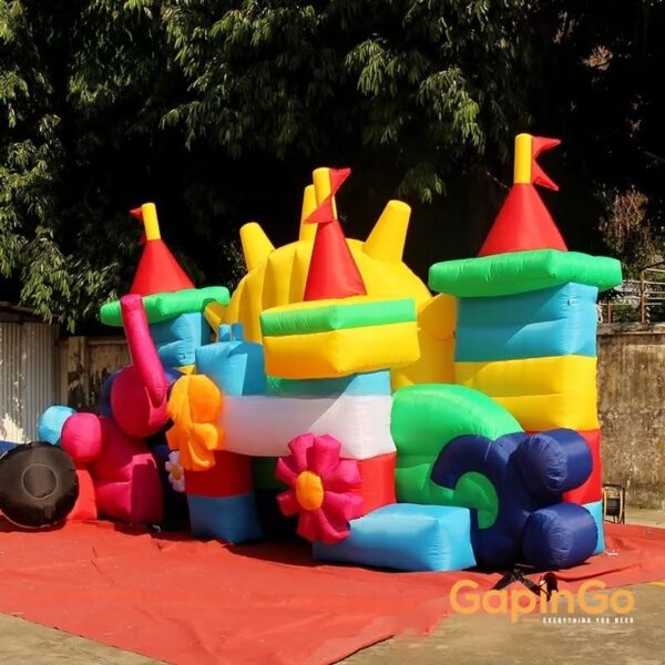 Inflatable Stage Castle Backdrop Wall For Decoration
