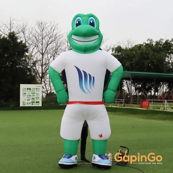Inflatable Ninja Character for Advertising / Turtle Fairy Balloon Toys for Display