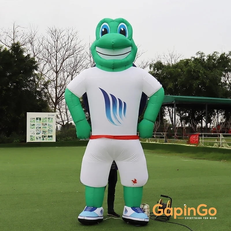 Inflatable Ninja Character for Advertising / Turtle Fairy Balloon Toys for Display