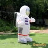 Inflatable Astronaut Model With LED Lights For Decoration / Custom Made Inflated Space Pilot