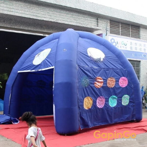 4x4 Meters Inflatable Spider Dome Tent With LOGO Printing For Outdoor Camping