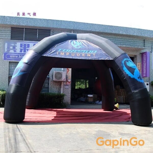 8x8x4 Meters Inflatable Spider Tent With Logo Printing For Outdoor Event