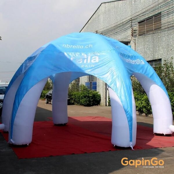 6x6x3 Meters Inflatable 6 Legs Spider Tent / Blow-up Gazebo With Logo Printing
