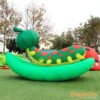 3x1.8x2.1 Meters Inflatable Caterpillar Decorations Inflated Cartoon Toys for Party Event Home Decoration