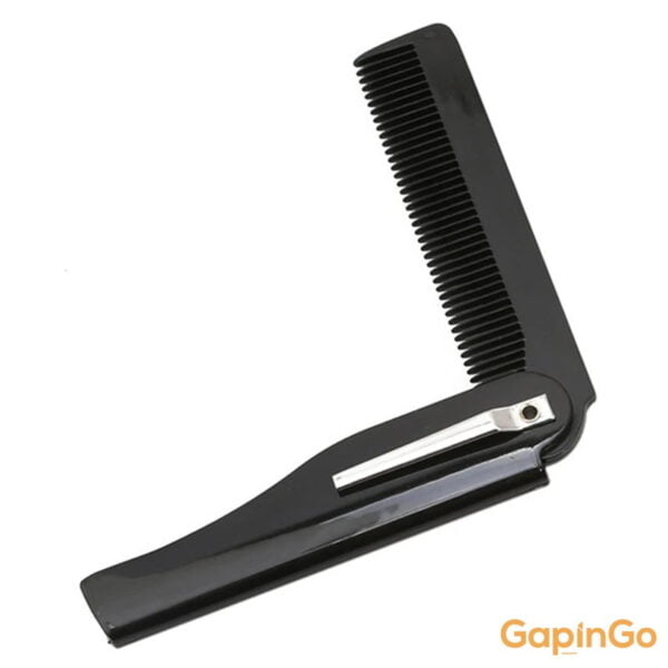 Portable Folding Knife Hair Combs Travel Commercial Plastic Small Comb For Men Special Knife Comb Hair Head Moustache