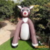 Giant 6.8x6x8.5 Meters Inflatable Christmas Reindeer For Xmas Party Decoration Air-Blown Deer Balloon Toys