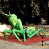 Giant 6.4x4.6x4 Meters Inflatable Praying Mantis for Outdoor / PVC Tarpaulin Praying Mantis Balloon Toys