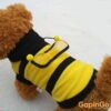 Bee Pet Puppy Coat Apparel Outfit Fleece Clothes Dog Cat Hoodie Fancy Costume Pet Clothes Bee Dog Cat Hoodie Fancy Costume