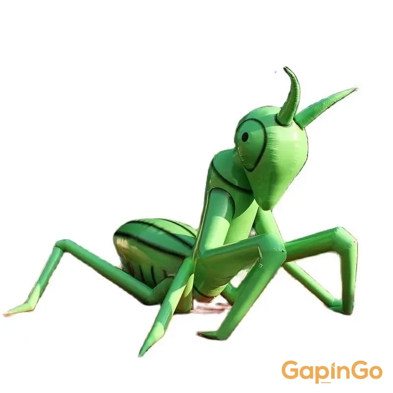 Giant 6.4x4.6x4 Meters Inflatable Praying Mantis for Outdoor / PVC Tarpaulin Praying Mantis Balloon Toys