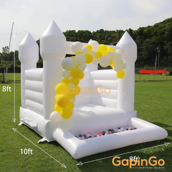 Inflatable Castle Trampoline With Ball Pool For Wedding Birthday Party Event