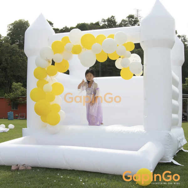 Inflatable Castle Trampoline With Ball Pool For Wedding Birthday Party Event