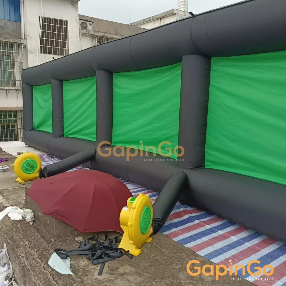 Inflatable Maze Game Equipment Play Indoor Outdoor Game Activities F Kids Adults